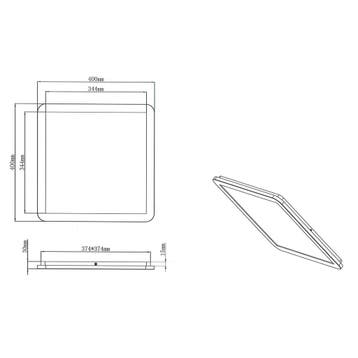 LED Plafondlamp - Badkamerlamp - Trion Camy - Opbouw, Ophalen of Verzenden, Nieuw, Kunststof, Overige fittingen