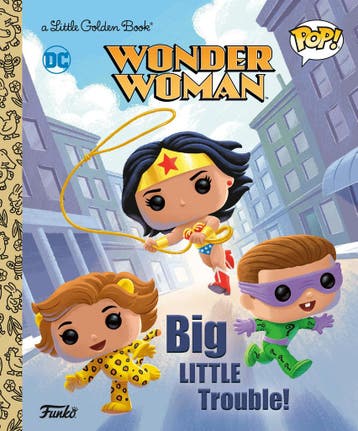 Big Little Trouble!: Wonder Woman (DC Little Golden Books:, Verzenden, Nieuw
