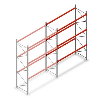 Gebruikte AR T2 palletstelling 4200x2500x1000mm (hxbxd) 3