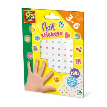 SES Nagelstickers (Knutselpakketten, Creatief speelgoed), Verzenden, Nieuw, Knutselen