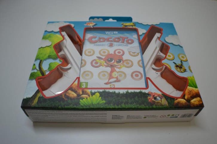 Cocoto Magic Circus 2 + 2 Guns Bundle (Wii U EUR NEW), Spelcomputers en Games, Games | Nintendo Wii U, Zo goed als nieuw, Verzenden