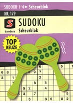 Sanders Sudoku Scheurblok - 179 2025, Verzenden, Nieuw, Sport en Vrije tijd