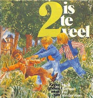 Twee is te veel - Kinderboekenweekgeschenk 1974 - Henk, Boeken, Verzenden, Gelezen, Henk Barnard