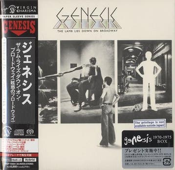 super audio cd - Genesis (JAPAN WITH OBI) - The Lamb Lies..., Verzenden, Zo goed als nieuw