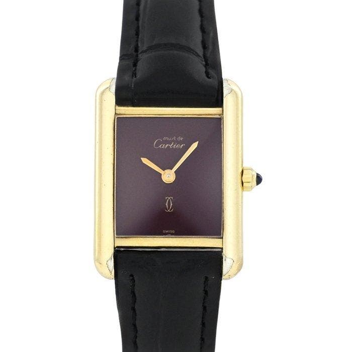 Cartier - Tank Must de Cartier - Zonder minimumprijs -, Sieraden, Tassen en Uiterlijk, Horloges | Heren