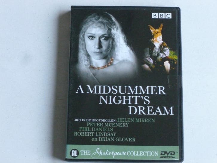 The Shakespeare Collection - A Midsummer Nights Dream / BBC, Cd's en Dvd's, Dvd's | Klassiekers, Zo goed als nieuw, Ophalen of Verzenden