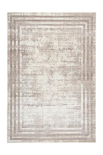 Vintage Vloerkleed | Paris | Kader | Taupe | 120x170 cm, Verzenden, Nieuw