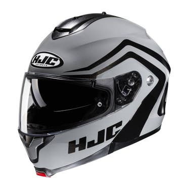 HJC C91N Nepos Zwart Grijs Systeemhelm, Nieuw met kaartje, Systeemhelm, HJC, XXL