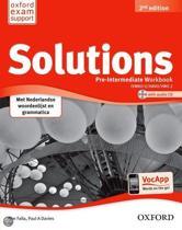 Solutions second edition   Pre intermediate du 9780194554336, Boeken, Schoolboeken, Verzenden, Zo goed als nieuw