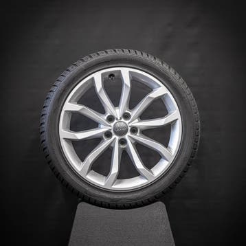 18 inch velgen Audi A4/S4 Winterbanden 245/40/18  Origineel, 18 inch, Banden en Velgen, Personenwagen, Gebruikt