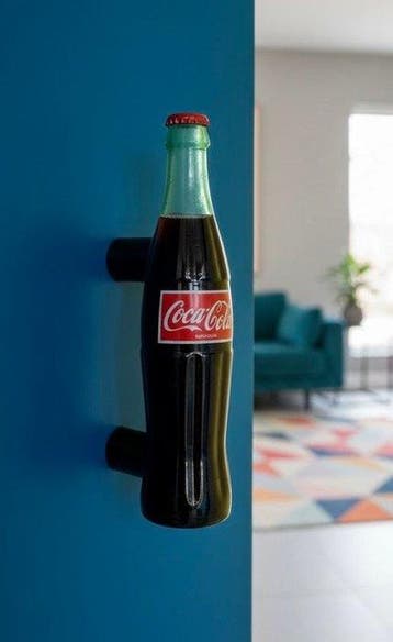 Handvat - Coca-Cola - RARE and AUTHENTIC Coca-Cola Door, Nieuw