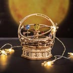 ROKR Starry Night – 3D Houten Muziekdoos, Verzenden, Nieuw
