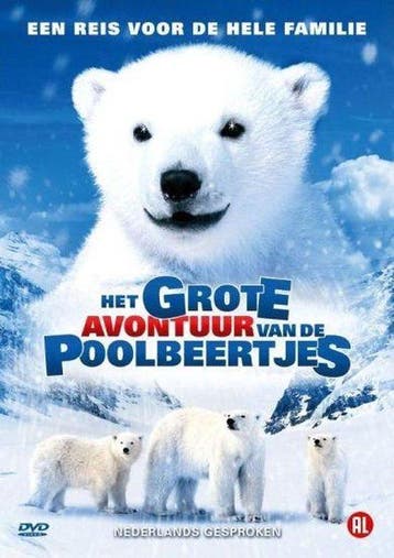 Het grote avontuur van de poolbeertjes (dvd tweedehands, Ophalen of Verzenden, Zo goed als nieuw