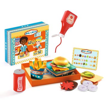 Djeco keukenspeelgoed Kelly & Johnn van €28,99 voor €28,90, Ophalen of Verzenden, Nieuw