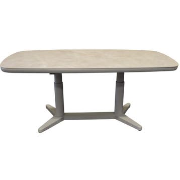 Lentas dining tuintafel boat shape 180x90xH53-74,5 cm in, Ophalen of Verzenden, Nieuw