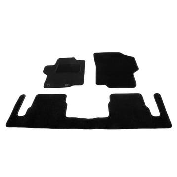 Automatten voor Peugeot 1007 2005-2009 - zwart stof, Verzenden, Nieuw