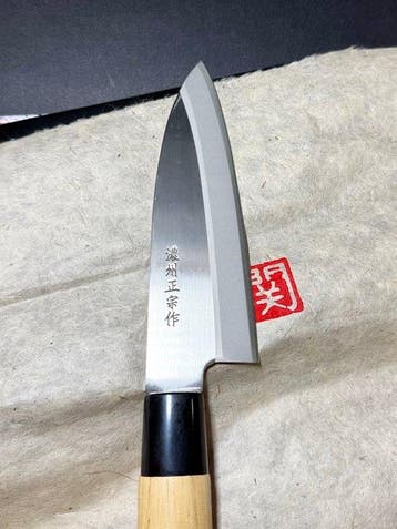 Satake SWORD SMITH - Keukenmes - Deba bch - Staal - Japan, Antiek en Kunst