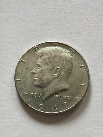 Verenigde Staten. 1/2 Dollar 1967 Kennedy 11,5g (.400)
