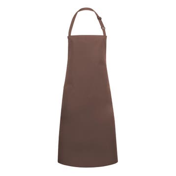 GGM Gastro | KARLOWSKY | Slabbenschort Basic - Lichtbruin |, Verzenden, Nieuw, Bruin, Schort
