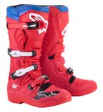 Alpinestars Tech 5 Crosslaarzen Rood / Donker Rood / Blauw m, Ophalen of Verzenden, Nieuw