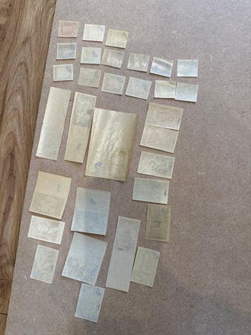 Frankrijk 1940 - Frankrijk 1940-1950 – Zeldzame set van 35, Gestempeld