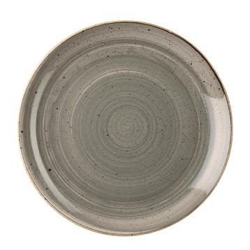 Churchill Stonecast ronde borden 260cm grijs (12 stuks), Verzenden, Nieuw