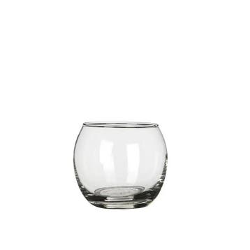 Glas Bal Pot Waxine h.7 cm d.8 cm per stuk, Ophalen of Verzenden, Nieuw