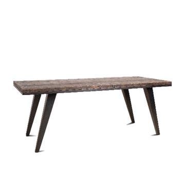 Eettafel Napels - RESTVOORRAAD- VAN €995,- VOOR €399,-, Ophalen, 50 tot 100 cm, Vijf personen of meer, Rechthoekig