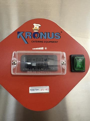 Kronus PEM7IBK Professionele RVS Horeca Koelkast, Ophalen of Verzenden, Gebruikt