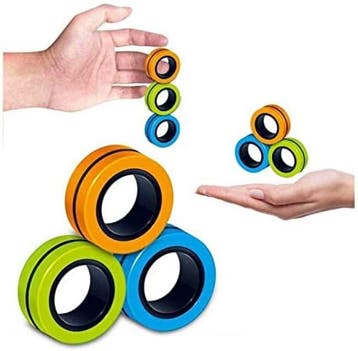 Magnetische Fidget Ringen - 3 stuks, Ophalen of Verzenden, Nieuw