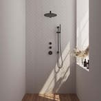 Brauer Black Carving Thermostatische Regendoucheset Inbouw -, Ophalen of Verzenden, Nieuw