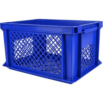 Benson Fietskrat kunststof 40 x 30 x 22 cm blauw, 26 lite..., Ophalen of Verzenden, Nieuw