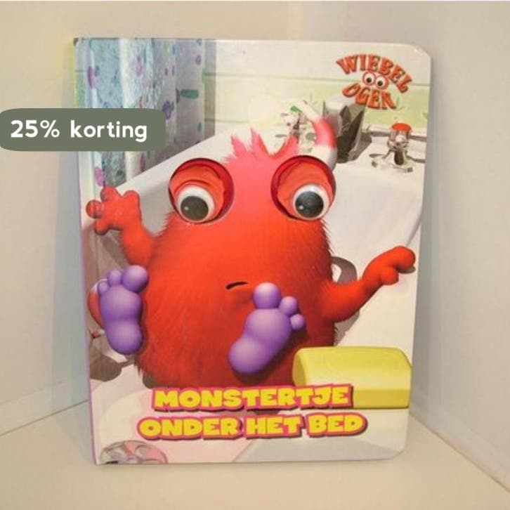 Wiebelogen: Monstertje onder het bed 9789039623527, Boeken, Literatuur, Gelezen, Verzenden