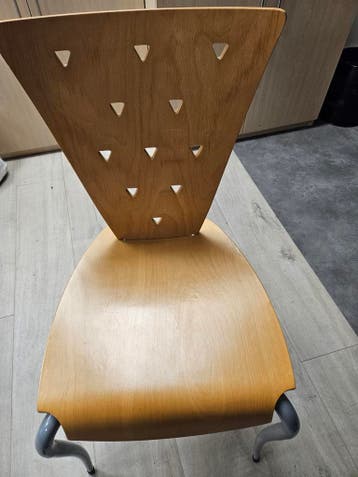 Moderne stoel (4x), Ophalen, Gebruikt, Overige kleuren, Vier
