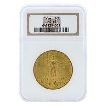 Verenigde Staten. 20 Dollars 1924 $20 USD American
