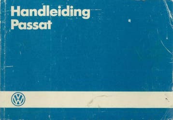 1985/86 Volkswagen Passat Instructieboekje Nederlands, Verzenden