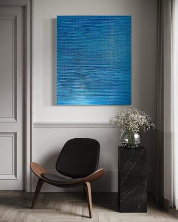 Ronan Martin - Bleu Ciel - NO RESERVE PRICE, Antiek en Kunst, Kunst | Schilderijen | Modern