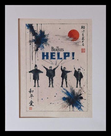 Emma Wildfang - Beatles - Help - Series -Anime Ukiyo –, Cd's en Dvd's, Vinyl Singles, Nieuw in verpakking