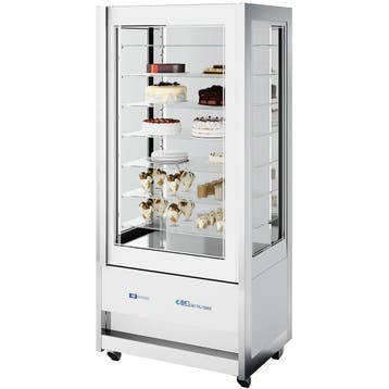 Koel-/Vriesvitrine | CRISTAL TOWER | 718L | RVS/Wit |, Verzenden, Nieuw in verpakking