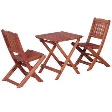 VidaXL Kinder Bistroset, Eucalyptushout, Huis en Inrichting, Ophalen, Nieuw