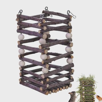 Houten Hooiruif voor Konijnen en Kleine Huisdieren - Veelzij, Verzenden, Nieuw