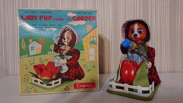 Cragstan - Speelgoed Lady Pup - 1950-1960 - Japan