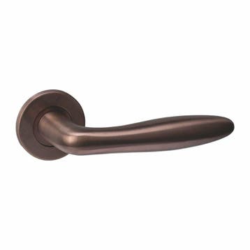 Intersteel deurkruk Q 03 op rozet verdekt ø52x6mm - PVD, Verzenden, Nieuw