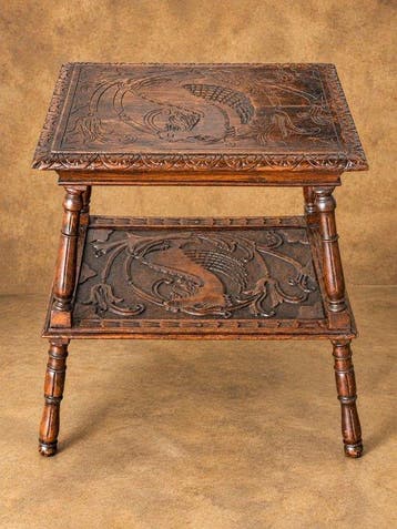 Bijzettafel - Hout - Aziatische bijzettafel