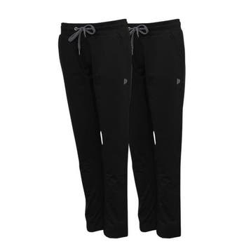 Donnay Donnay Dames - 2-Pack - Stretch Joggingbroek rechte, Kleding | Dames, Broeken en Pantalons, Donnay, Verzenden, Nieuw