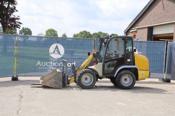 Veiling: Wiellader Wacker Neuson Diesel, Ophalen, Wiellader of Shovel