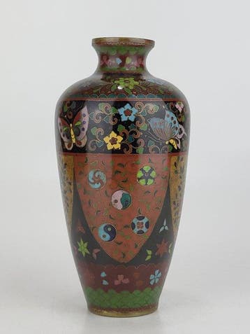 Vaas - Messing - Japan - Meiji periode (1868-1912) -