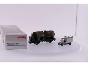 Schaal H0 Märklin 84791 Museum Wagen Set 1991 #3569 (1:87), Ophalen of Verzenden, Gebruikt, Märklin, Analoog