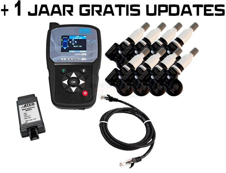 ATEQ TPMS TOOL VT46 MULTI SENSORS met OBDII + 8 sensoren, Auto diversen, Autogereedschap, Nieuw, Verzenden
