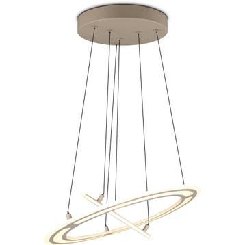 LED Hanglamp - Trio Select Cromer - 1 Lichtpunt van 53 Watt, Ophalen of Verzenden, Nieuw, Metaal, Overige fittingen